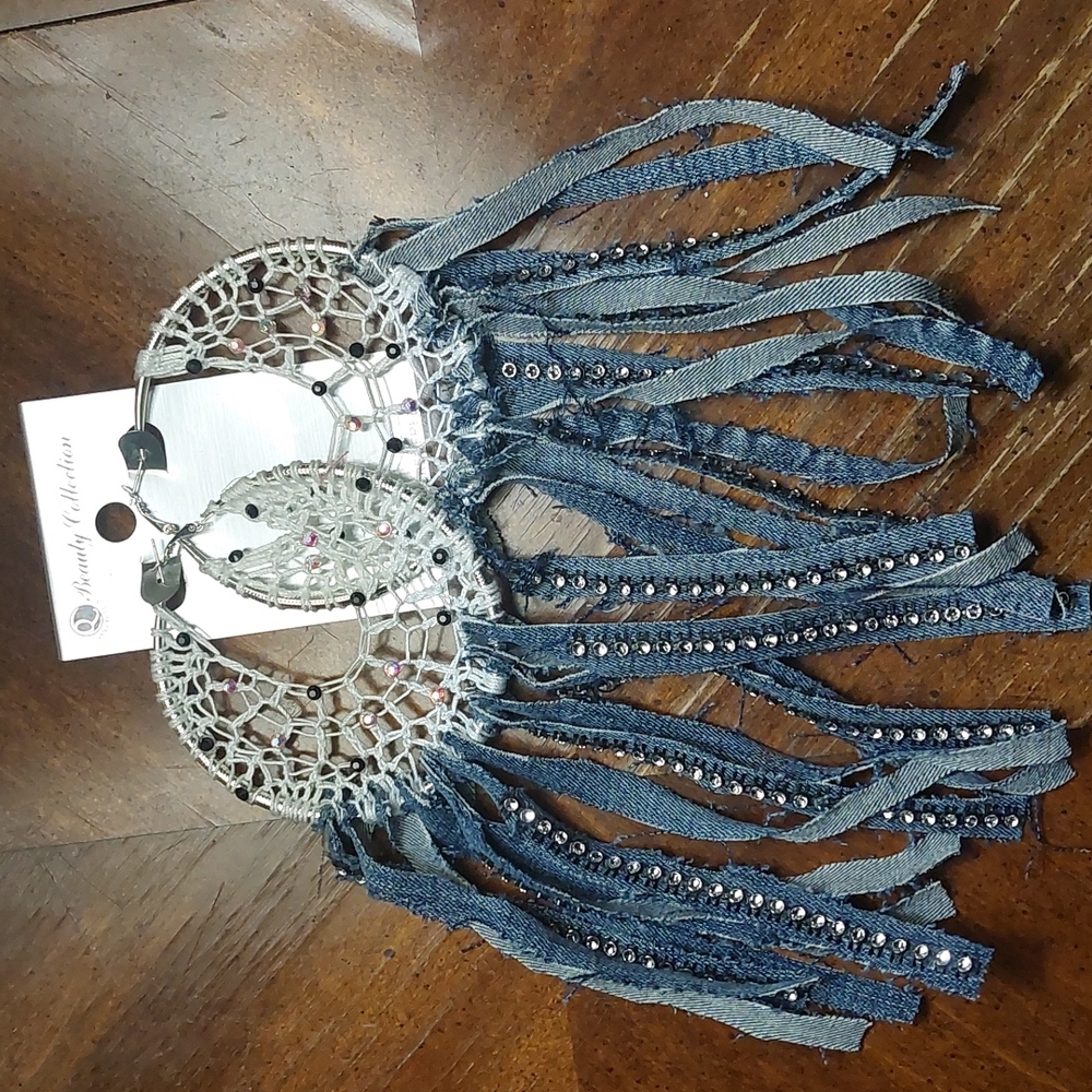 Crochet earrings!!
